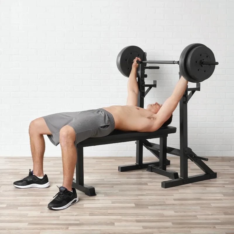 Dynamic Adjustable Squat Rack With Custom Heights Boosts Strength - Fitness Gym Workout