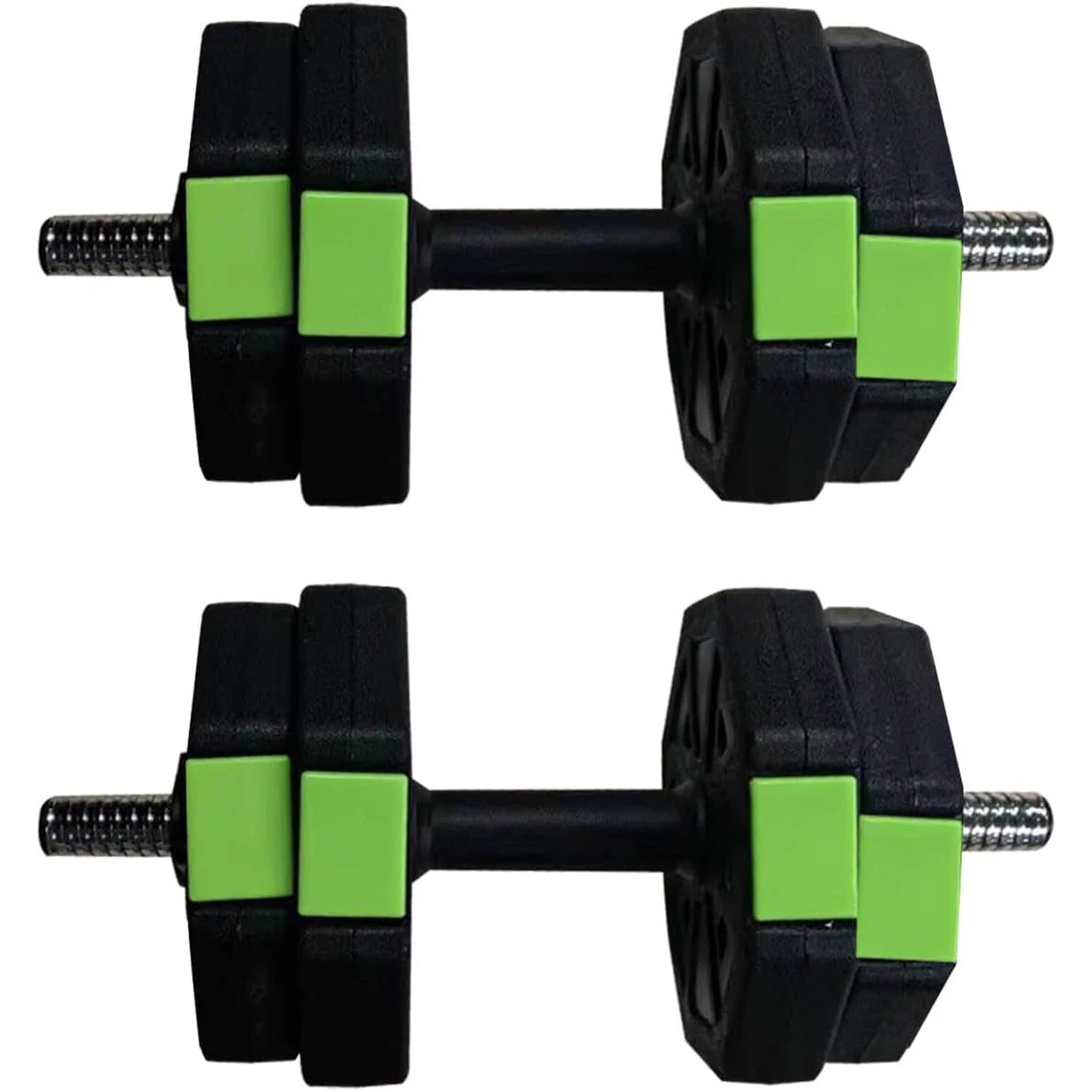 Dynamic Adjustable Dumbbell Set Iron Handle for Custom Strength Training - Fitness Gym Workout