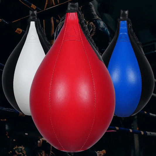 Invigorating Boxing Speed Ball PU Leather Boosts Reflex Training - Fitness Gym Workout