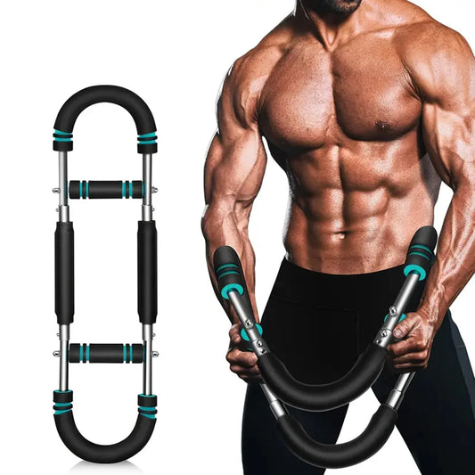 Powerful Arm Trainer Adjustable Twister Bar for Fast Strength Gains - Fitness Gym Workout