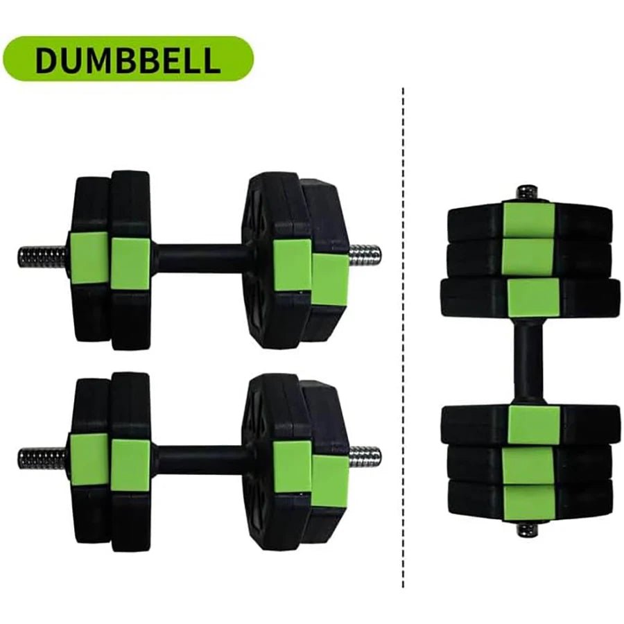 Dynamic Adjustable Dumbbell Set Iron Handle for Custom Strength Training - Fitness Gym Workout