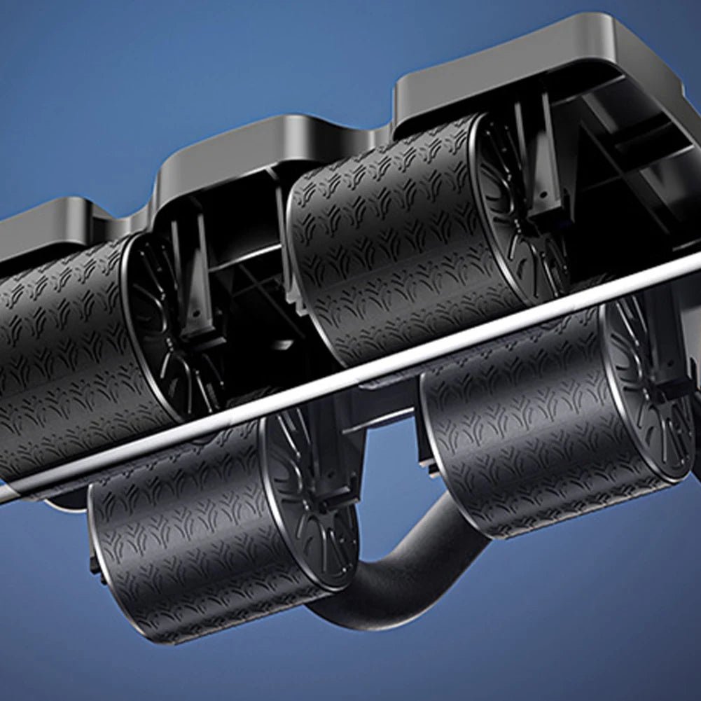 Powerful Ab Roller Wheel With Automatic Rebound For Faster Results - Fitness Gym Workout