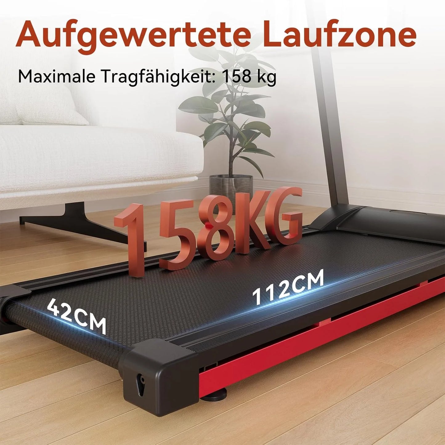 Powerful Foldable Treadmill with Adjustable Incline Boosts Fitness - Fitness Gym Workout