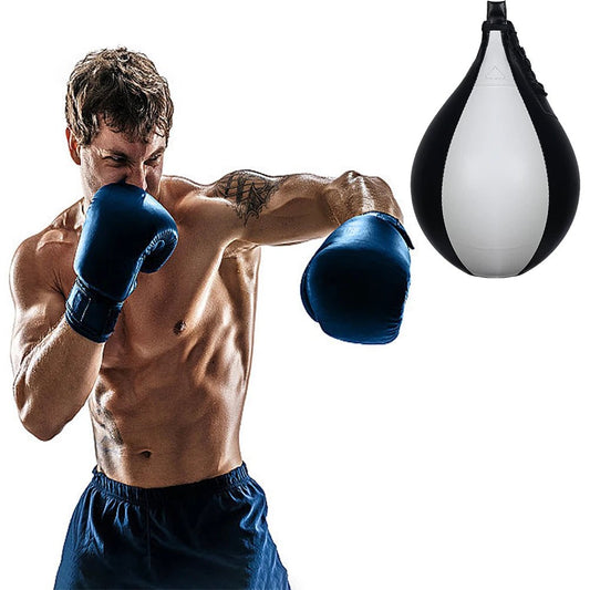 Invigorating Boxing Speed Ball PU Leather Boosts Reflex Training - Fitness Gym Workout